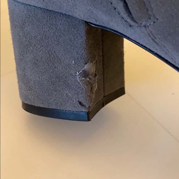 Marc Fisher Grey Suede Ankle Boots - Picture 6 of 13